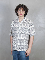 TTT Camicia <BR/>Bowling Mouse SHT003 WHITE TTT 