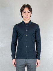 Raphael1966 Polo <BR/>Camicia Cotone Pima DK17109 BLU NOTTE Raphael - Dkt 