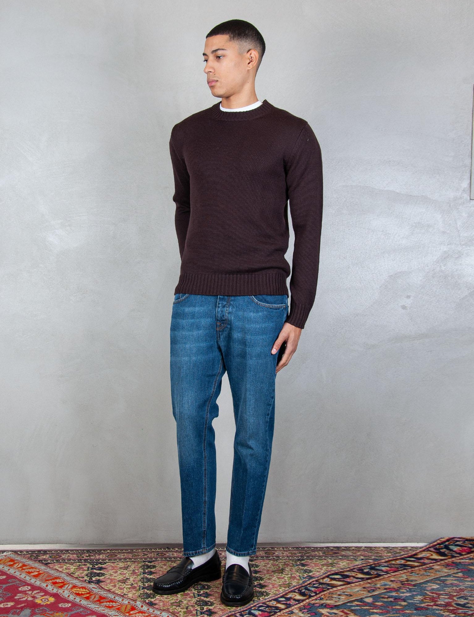 >Maglia girocollo AU3030C 1019 Alpha Studio 