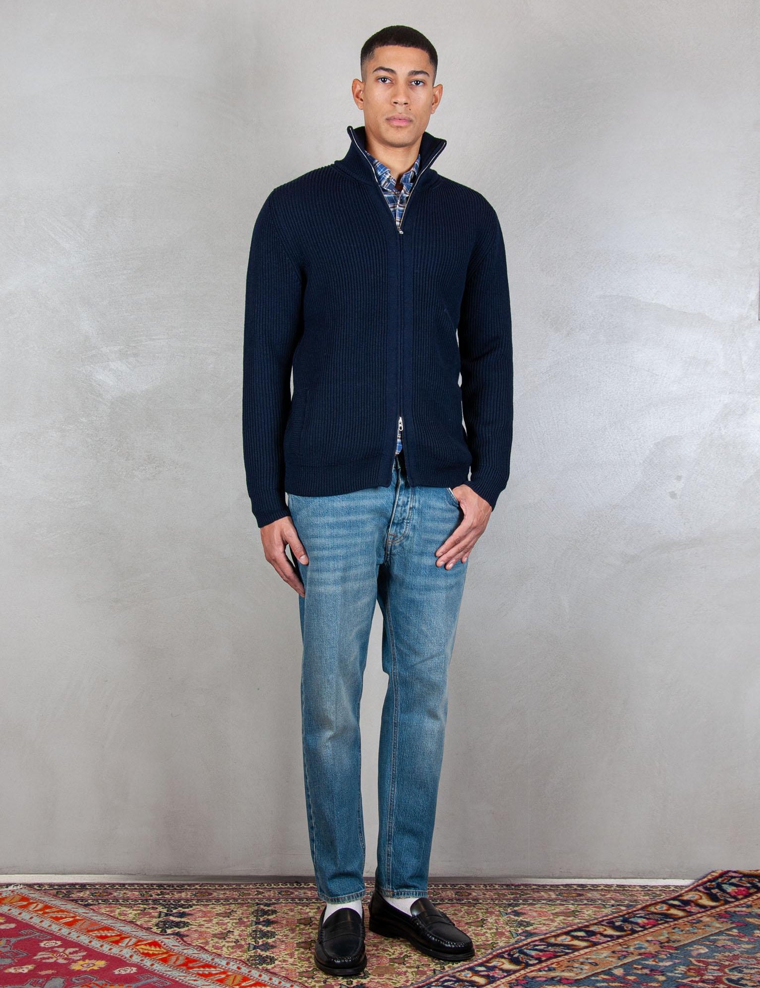 >Giubbotto Zip LG1185 90 Luigi Gentile 