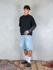 Hi Five T-Shirt <BR/>Double Sleeve DOUBLE SLEEVE NERO Hi Five 