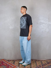 TTT T-Shirt <BR/>Filet Flace tee 13TS002 BLACK TTT 