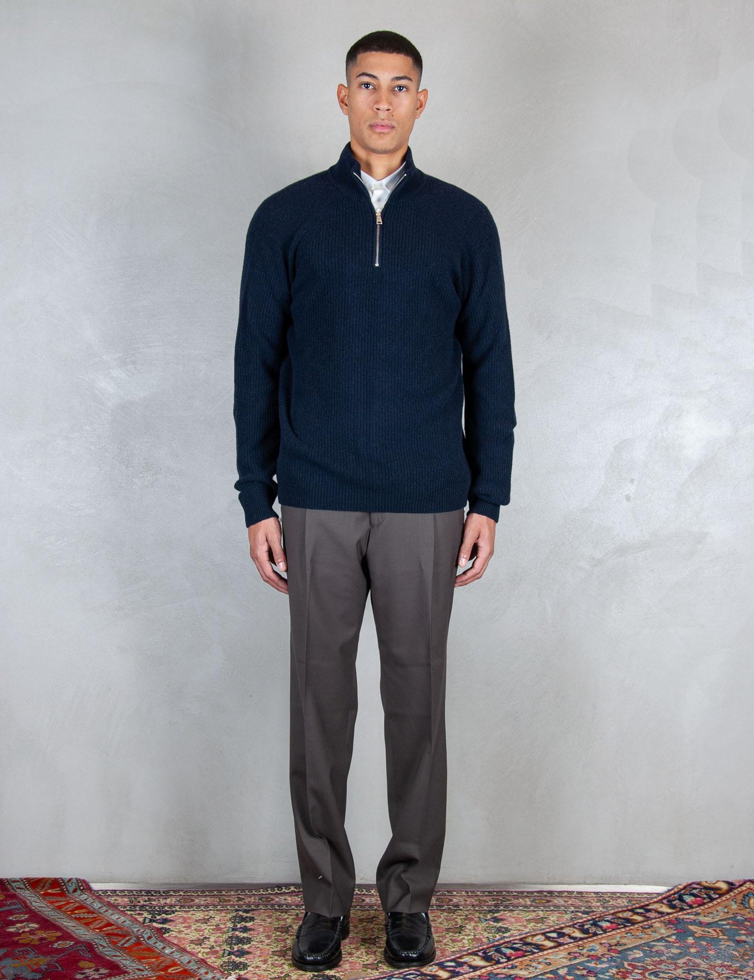 Maglia half zip costa inglese DW24M070050 510 Diana Studio 