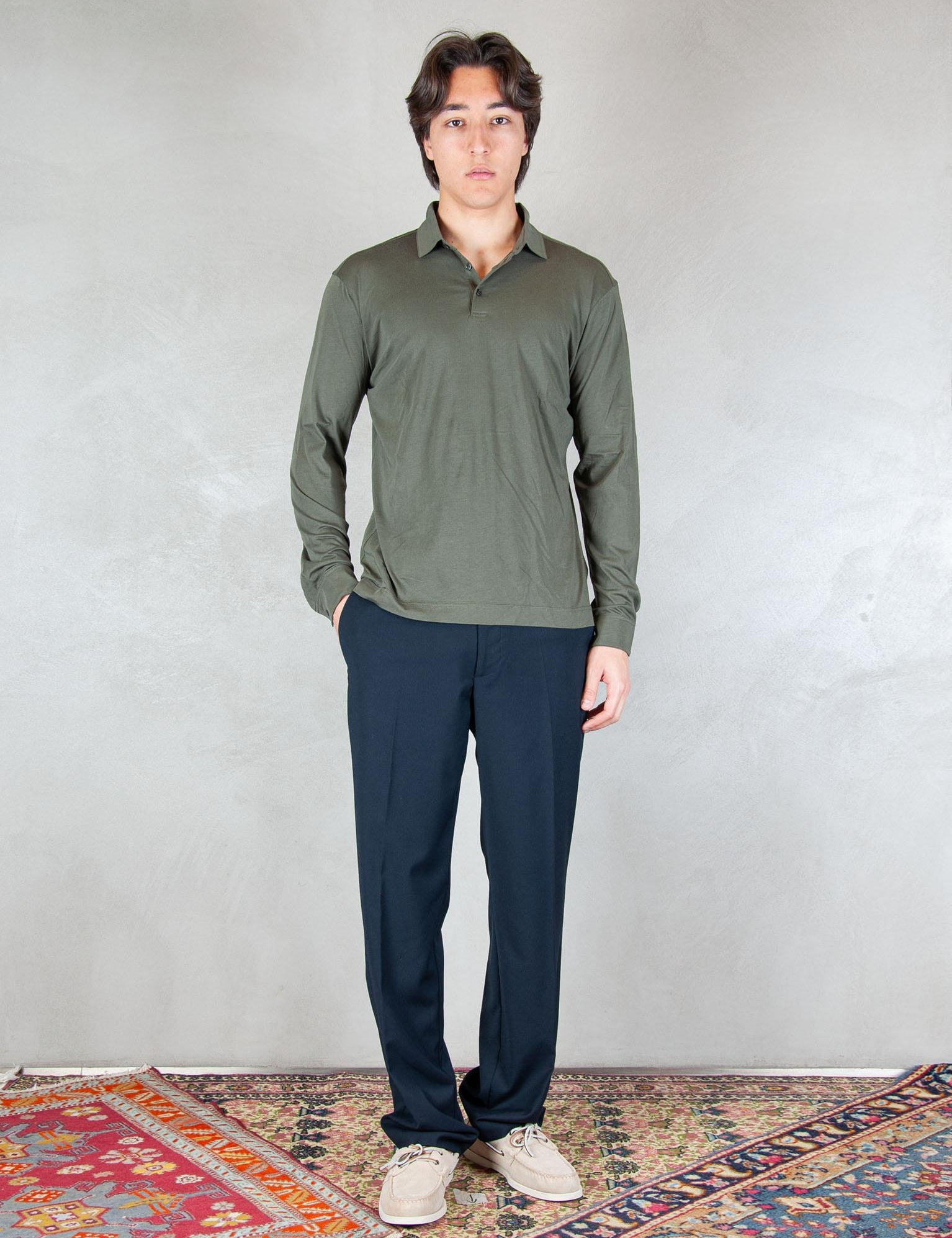 >Pantalone Regular PA3684 BLU I'm Brian 