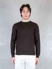Markup Maglia <BR/>Girocollo MK10001 CACAO MarkUp 