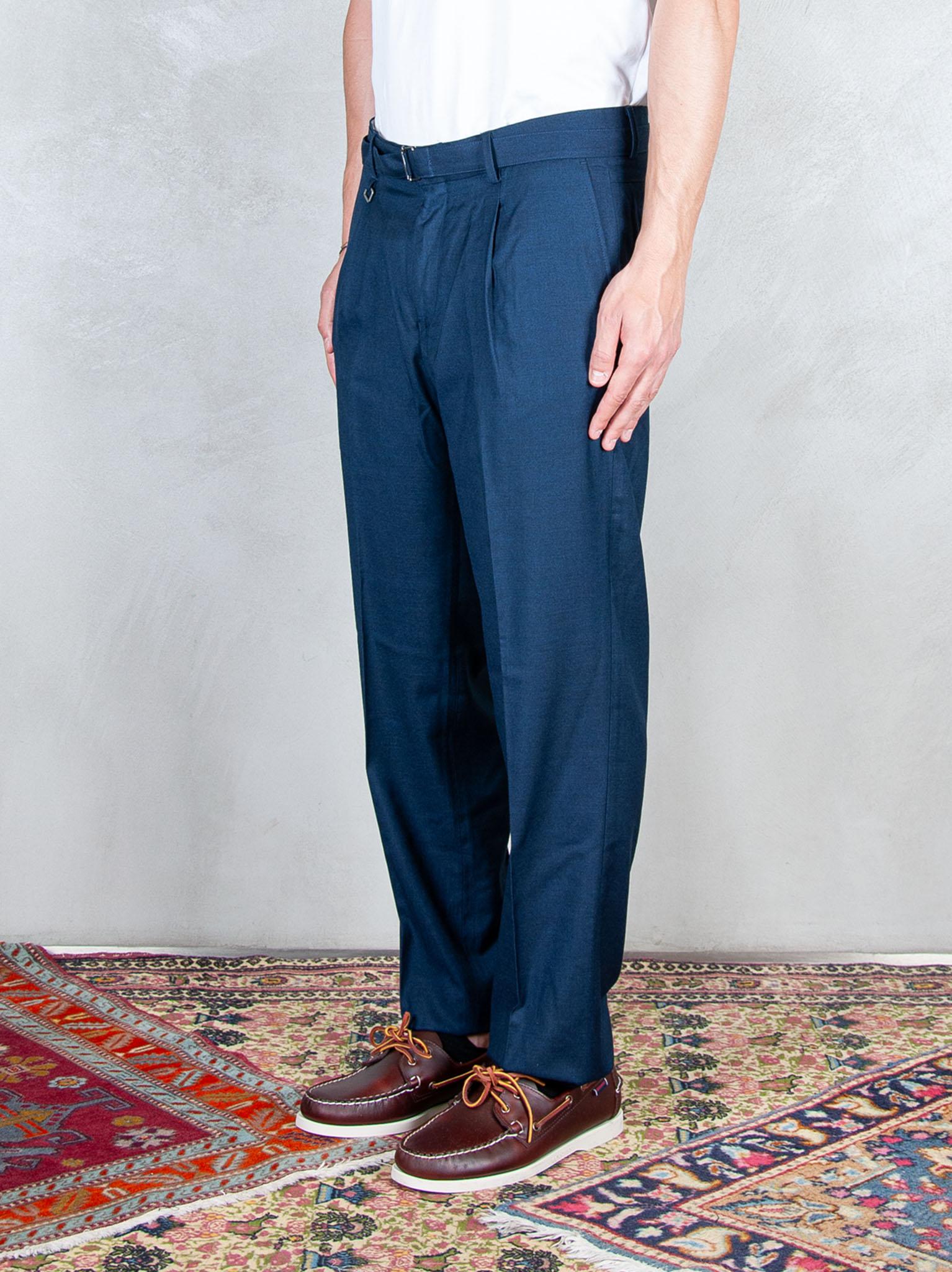Seinse Pantaloni Viscosa PSE1518 BLUE NAVY Seinse 