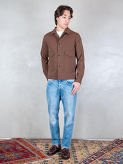 Seinse Giacca <BR/>Overshirt GBE1112 MOKA Seinse 