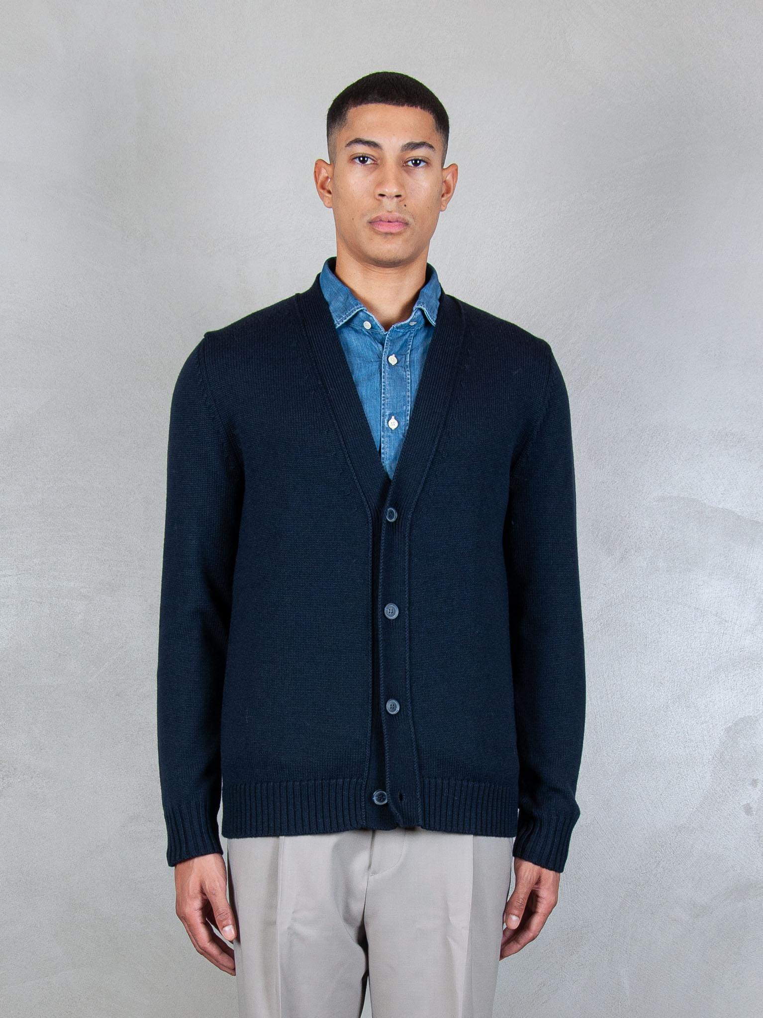 Maglia cardigan AU3033E 1001 Alpha Studio 