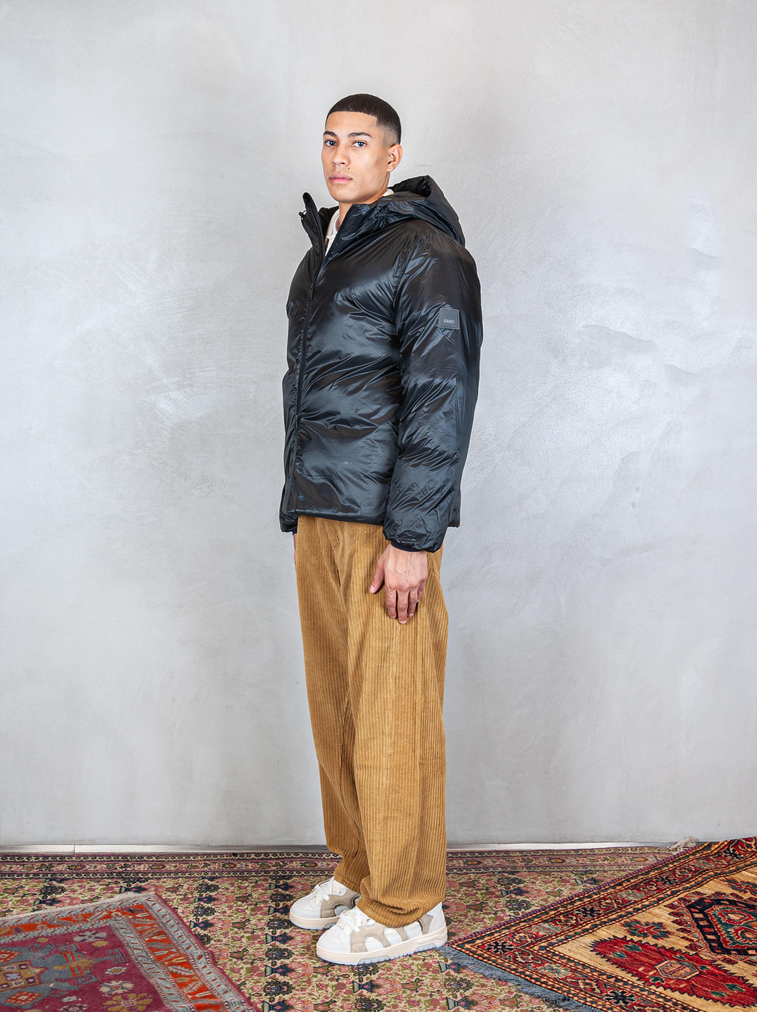 gbbt imbtt KEVO PUFFER JACKET BLACK Rains 