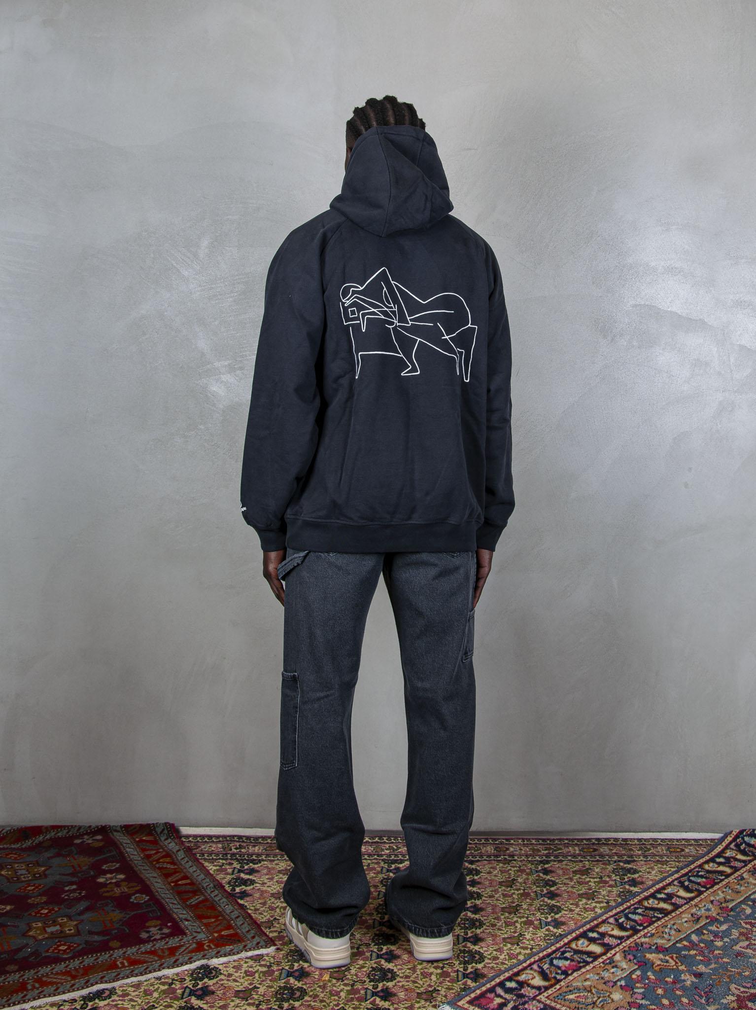 Sleep Now Hooded Sweatshirt 53231 BLACK Parra 