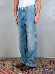 Amish Jeans <BR/>Super Knee SUPER KNEE DENIM CARPENTER Amish 