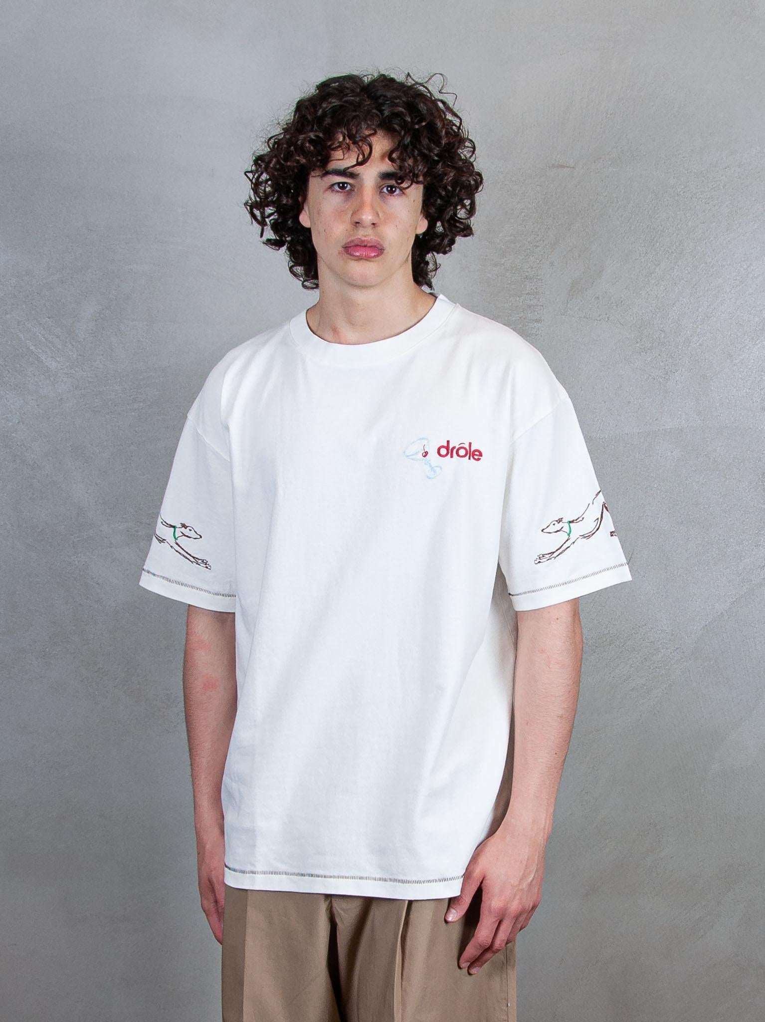 Le T-Shirt Club House G-TS240-CO134 OW Drôle De Monsieur 