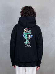 Drôle De Monsieur Felpa <BR/>Le Hoodie Vase HO174-CO127 BL Drôle De Monsieur 
