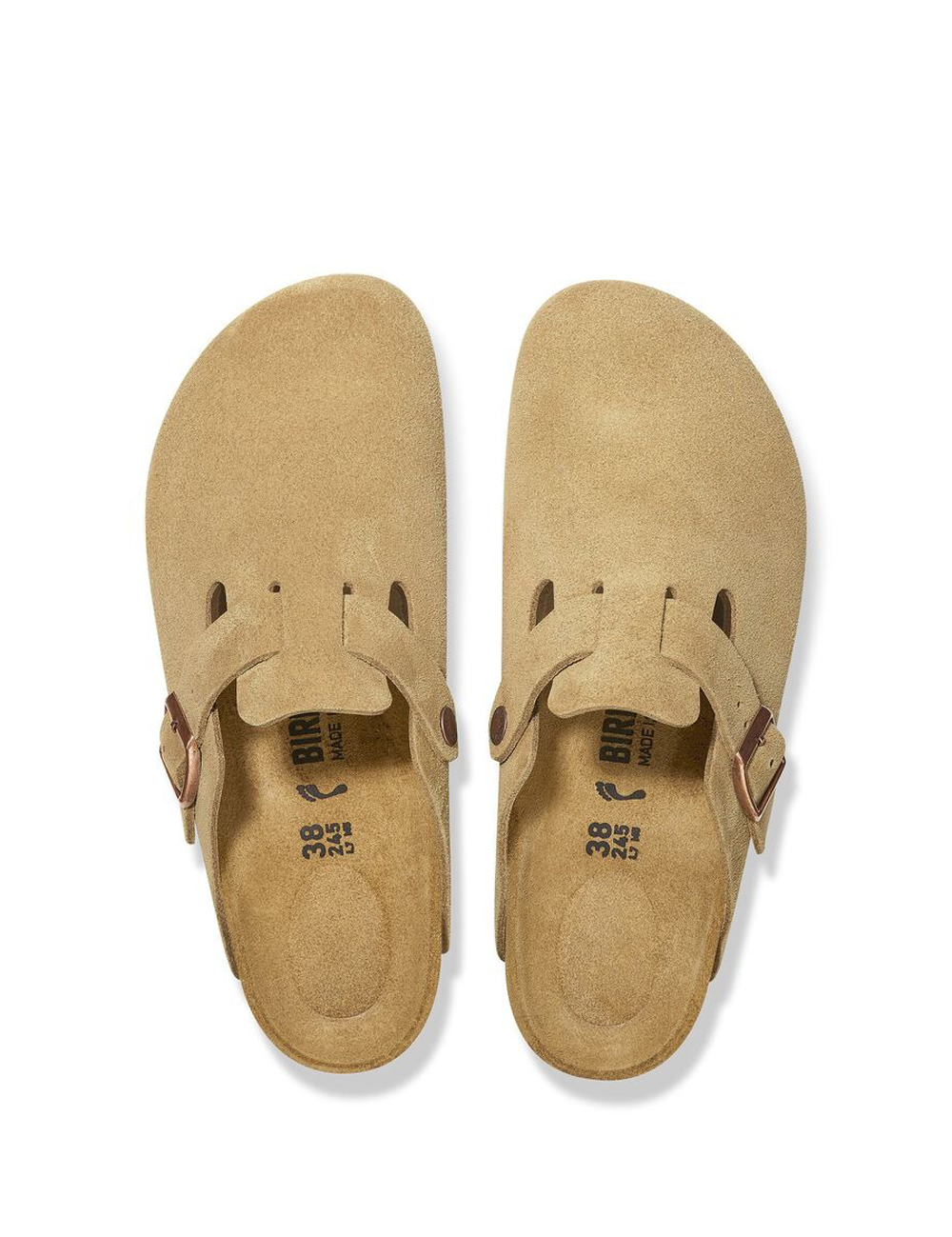 >Boston Suede BOSTON SUEDE-LATTE Birkenstock 