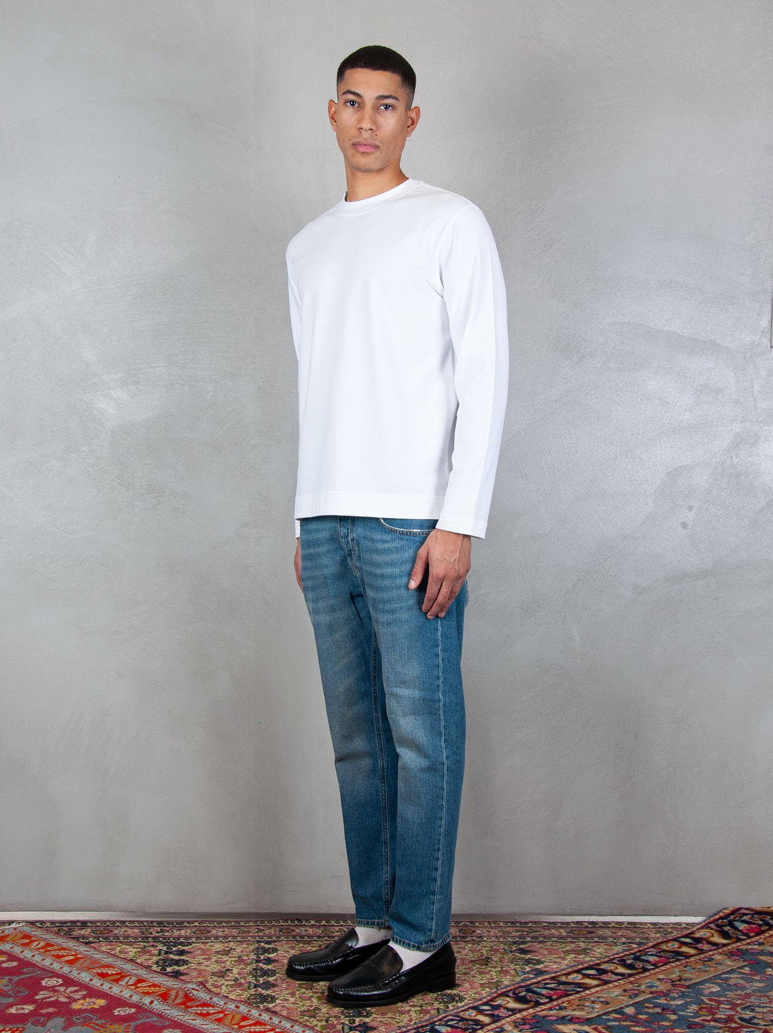 Circolo 1901 T-shirt manica lunga regular CN4953 BIANCO OTT Circolo 