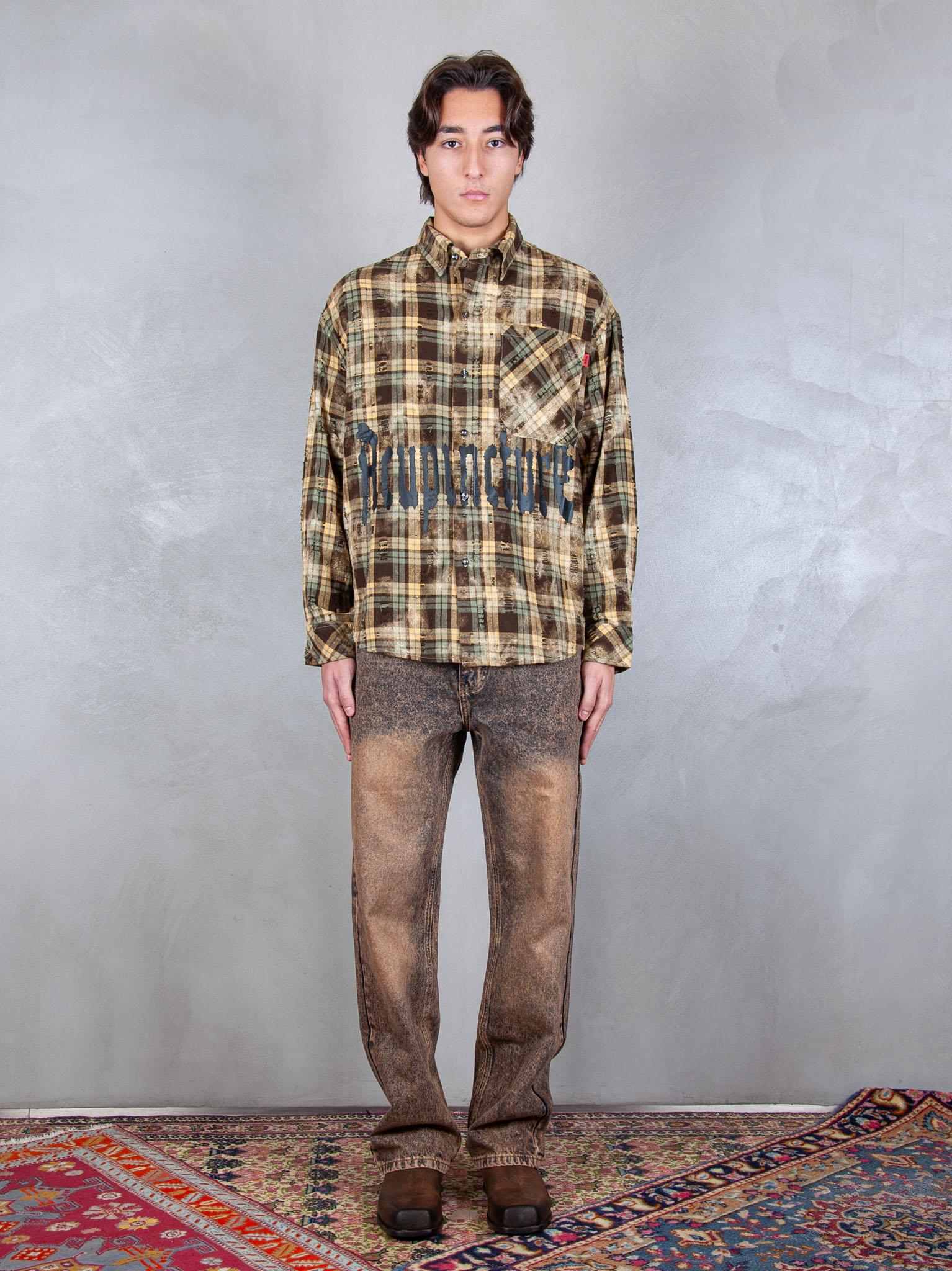 Acupuncture Camicia Punker Shirt PUNKER SHIRT KHAKI Acupuncture 