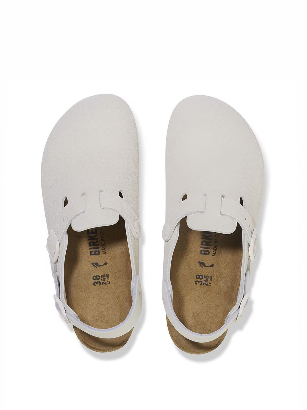 Birkenstock Tokio Suede TOKIO SUEDE-ANTIQUE WHT Birkenstock 