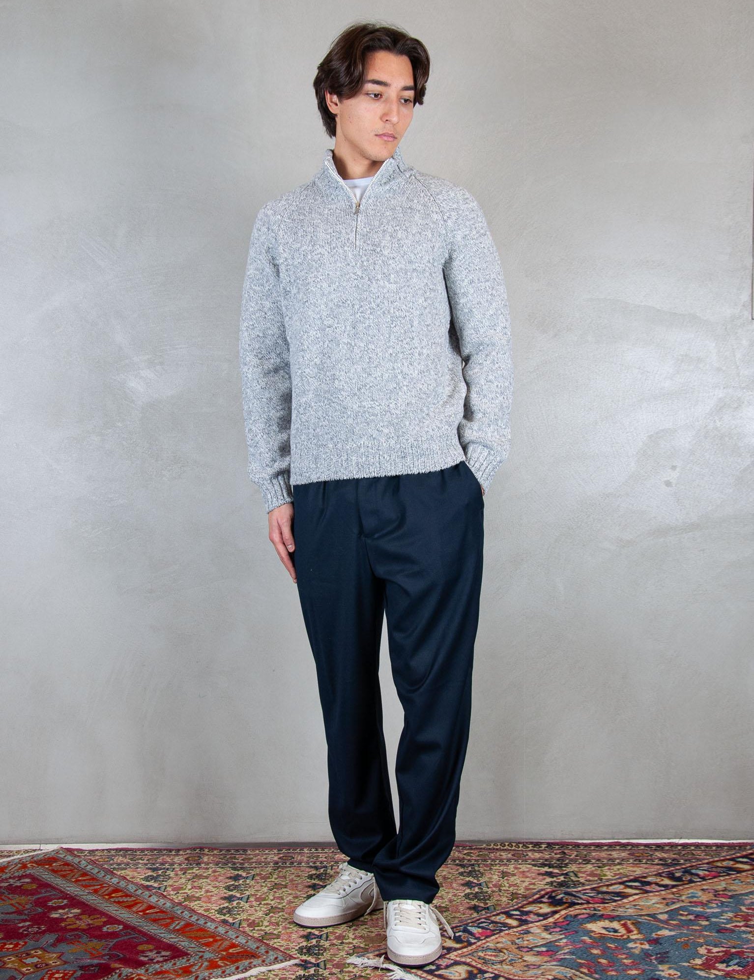 >Lupetto zip mulinè 10194-25713 839 Raphael - Grnsas 