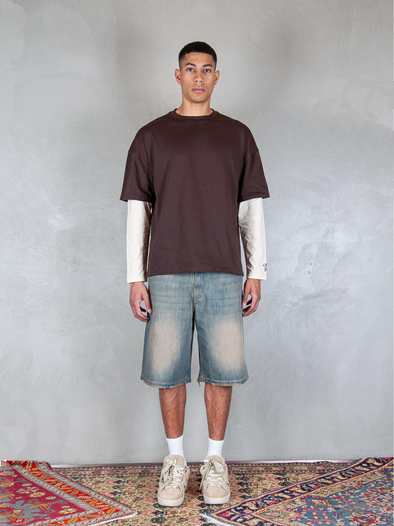 B Short 5pocket B SHORT DISTRESSED Hi Five 