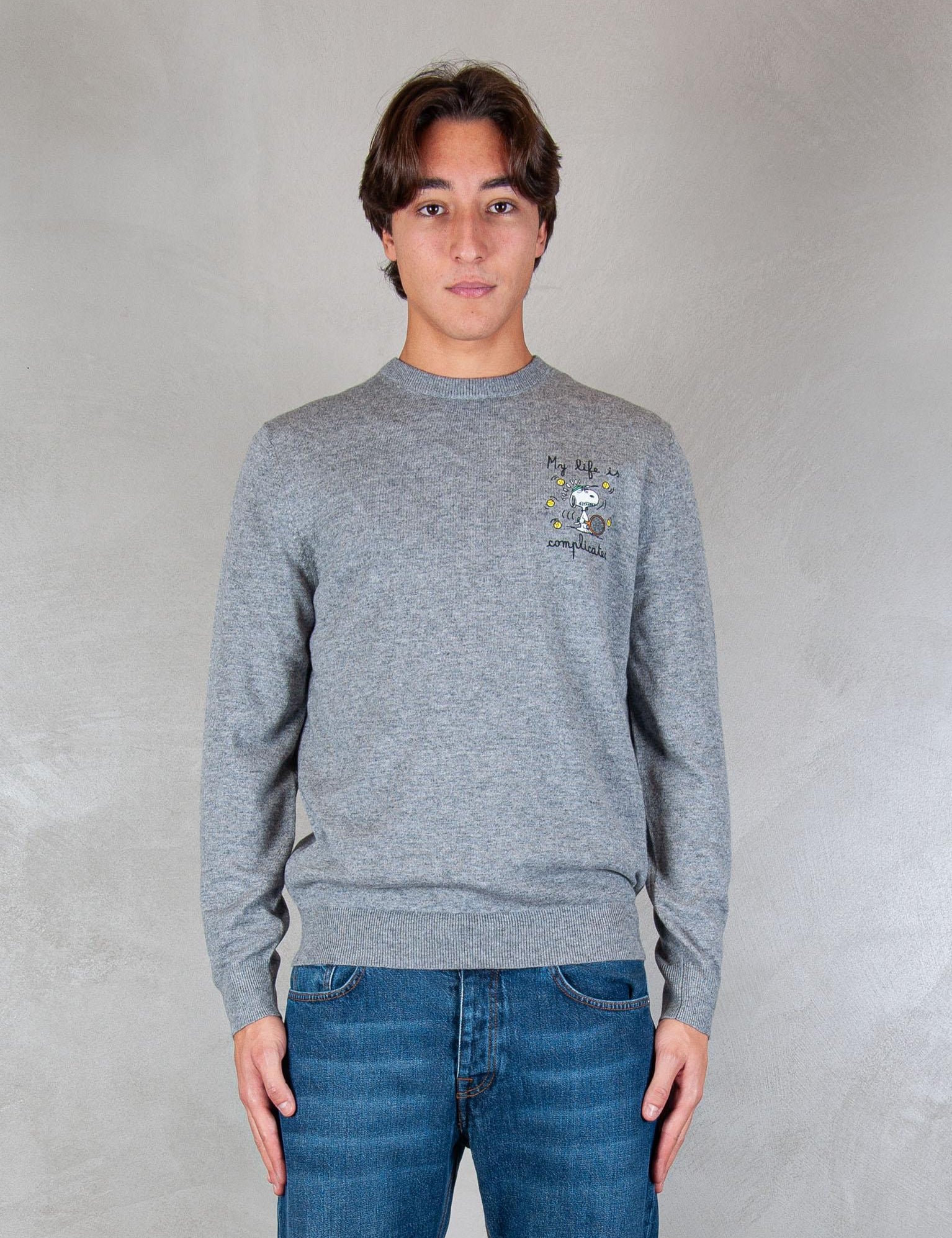 >Heron embroyed wool HER0024 00543I MC2 St Barth 