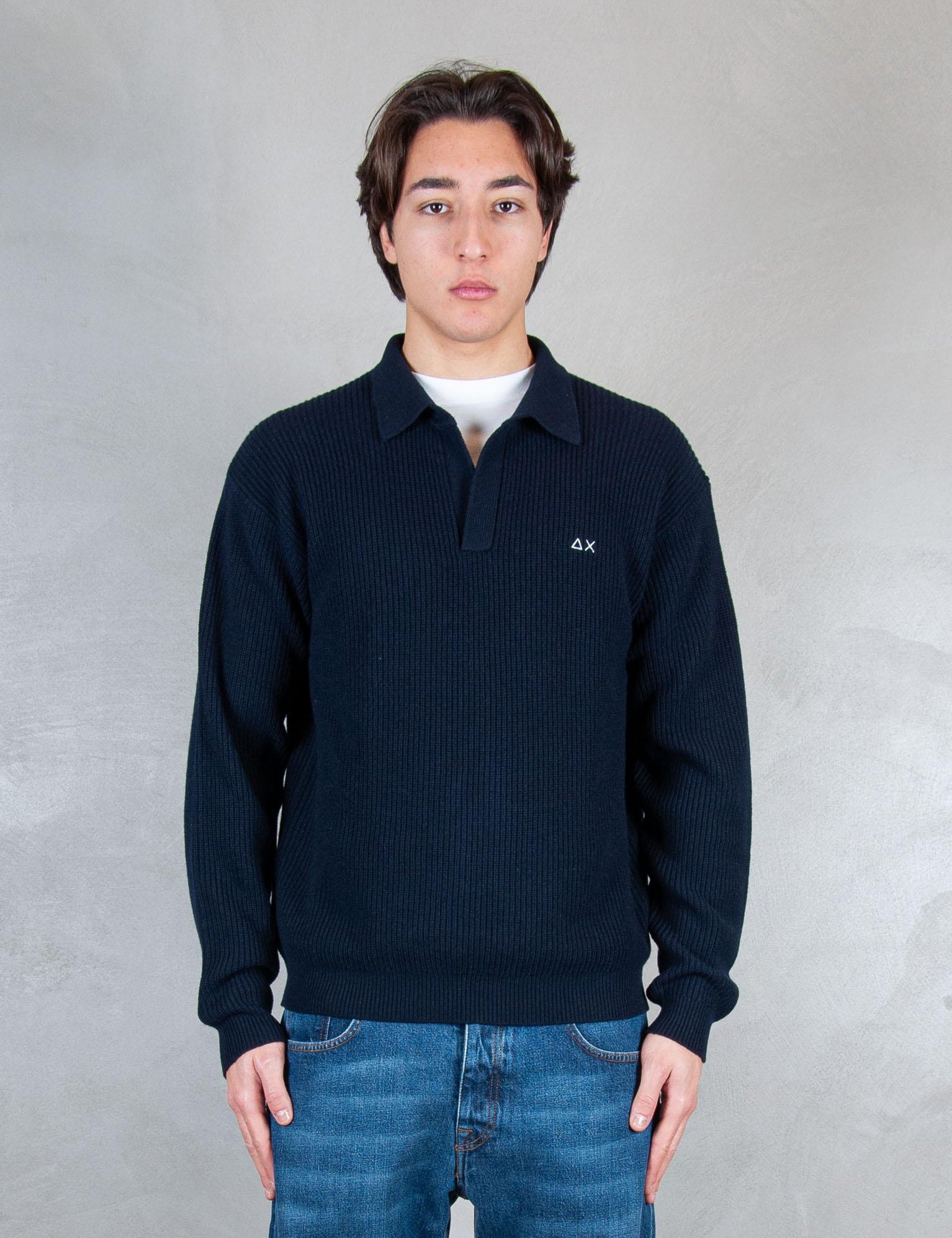 Sun68 Maglia Polo Capri Costa Inglese K45134 07 Sun68 