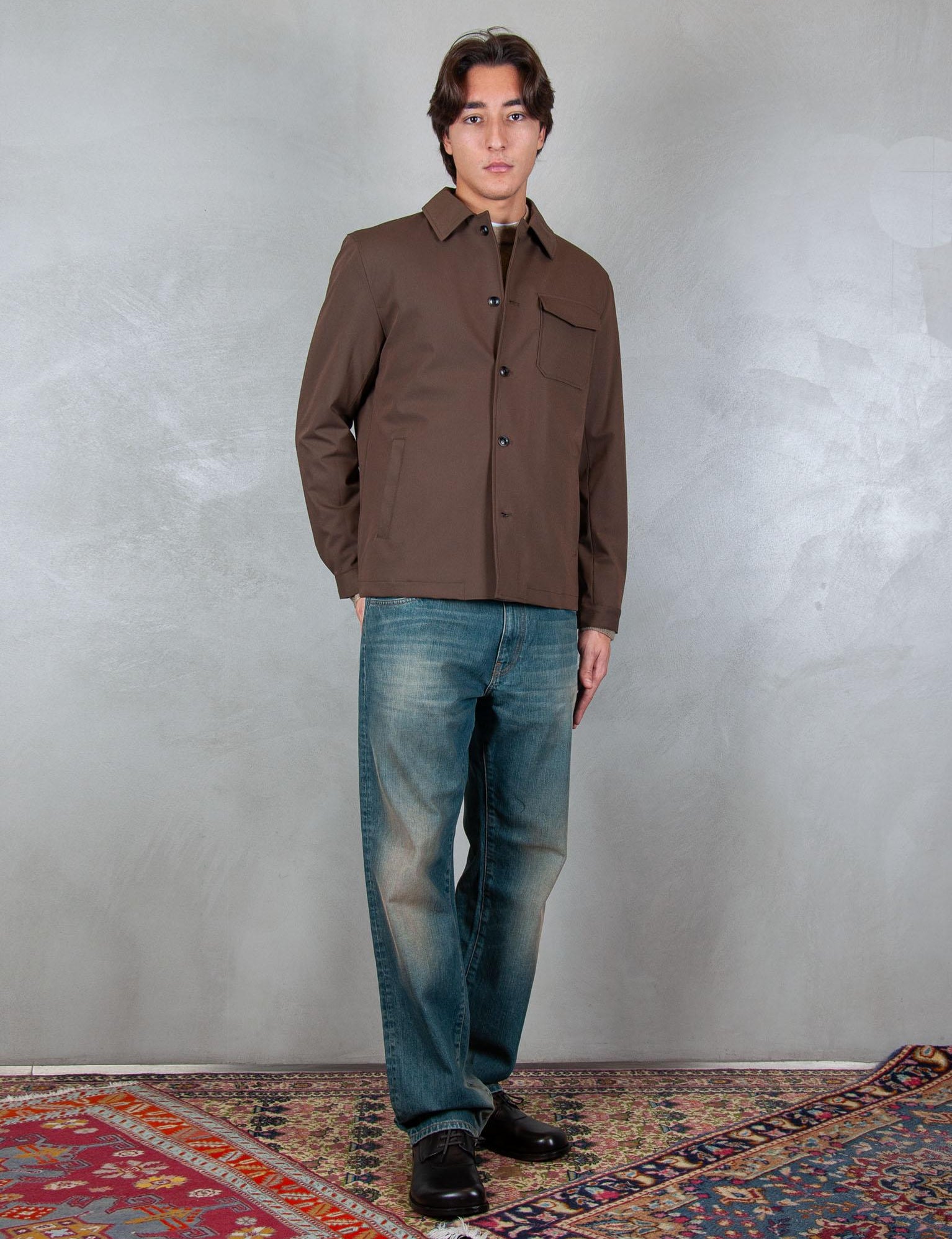 Overshirt GBI1048 MORO Seinse 