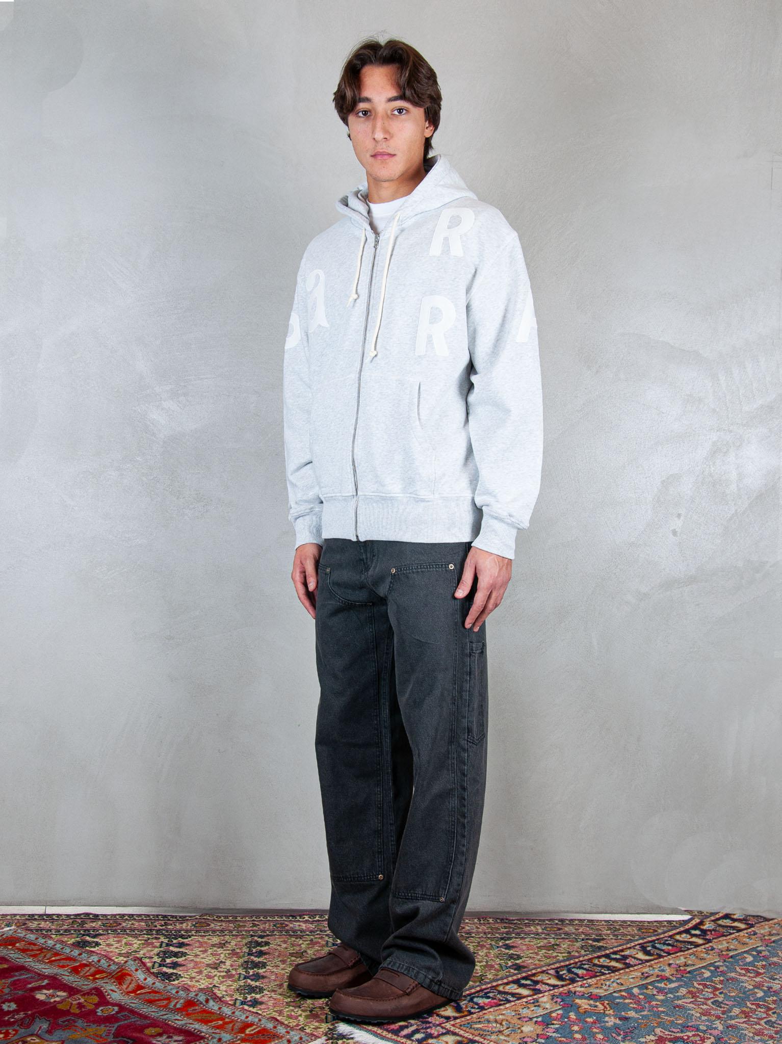 Parra Felpa World Salad zip hooded 54131 HEATHER GREY Parra 