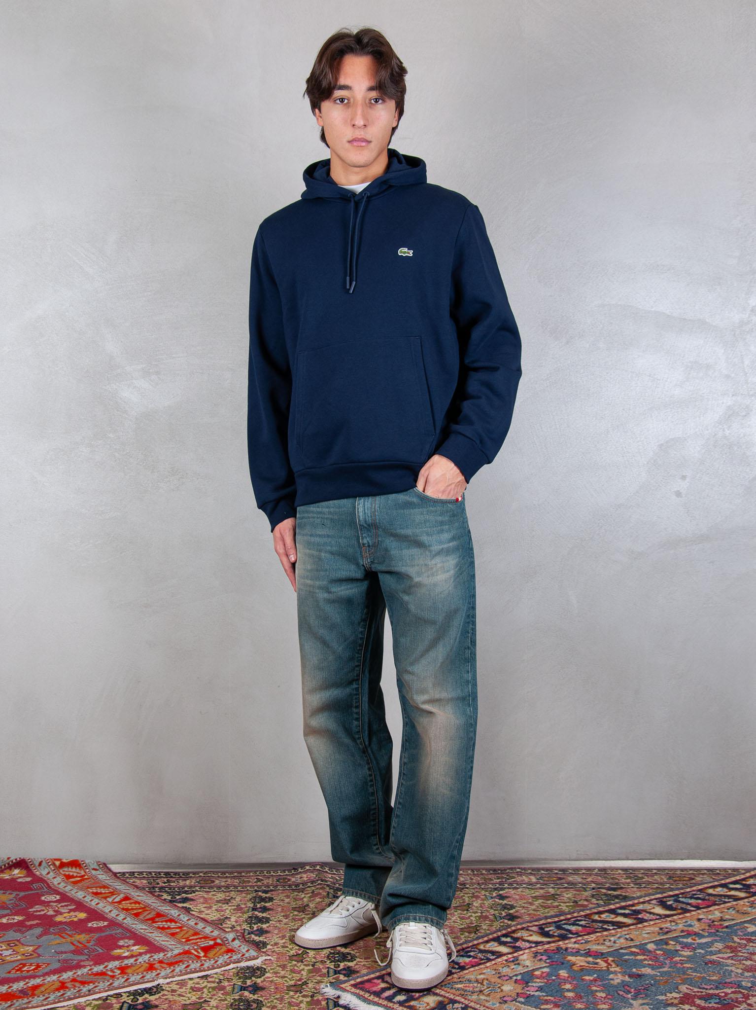 Lacoste Felpa cappuccio SH9623 166 Lacoste 