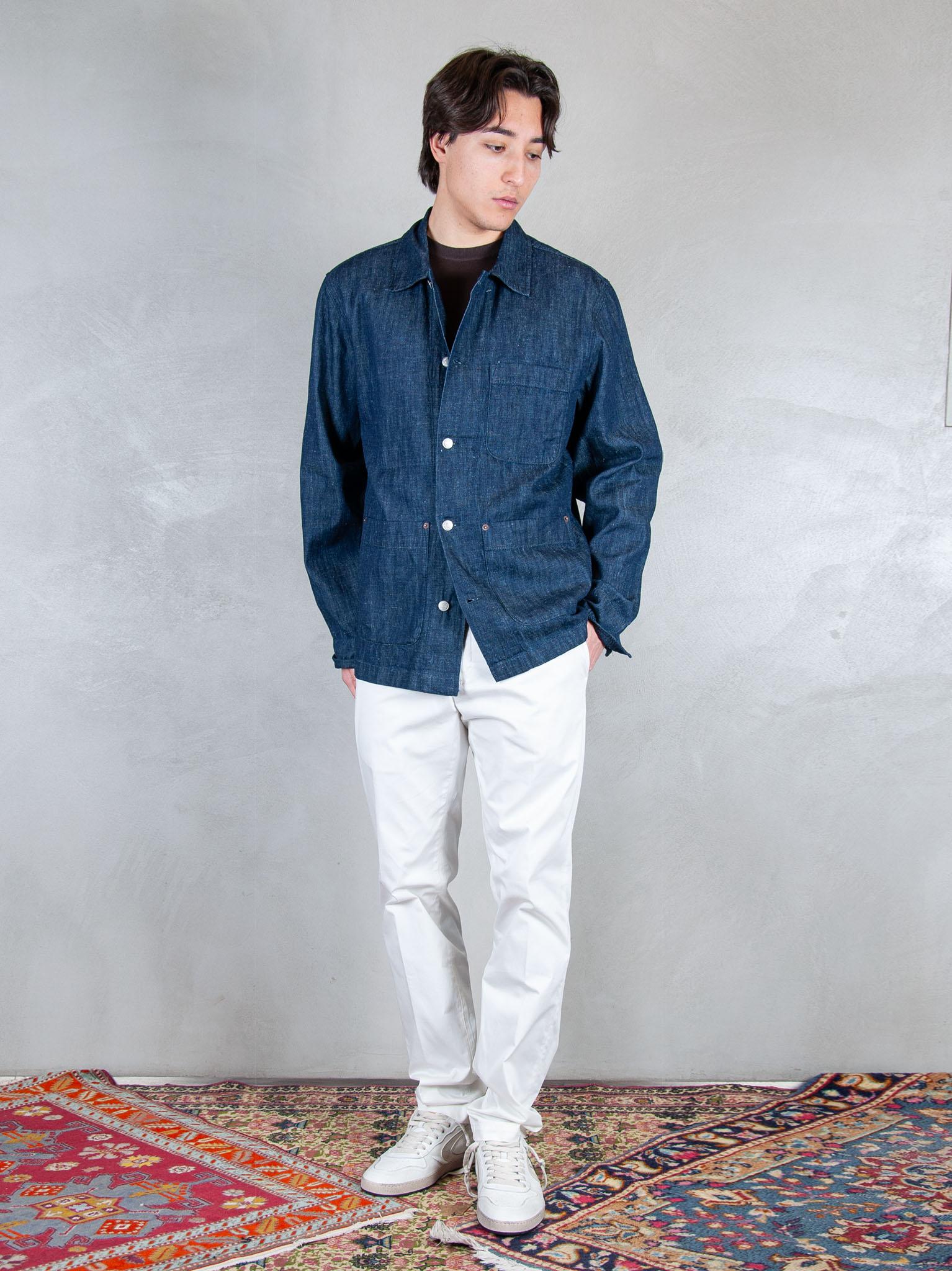 Chesapeak's Overshirt Saint Malò SAINT MALO SLVDG DNM-RINSED Chesapeak's 