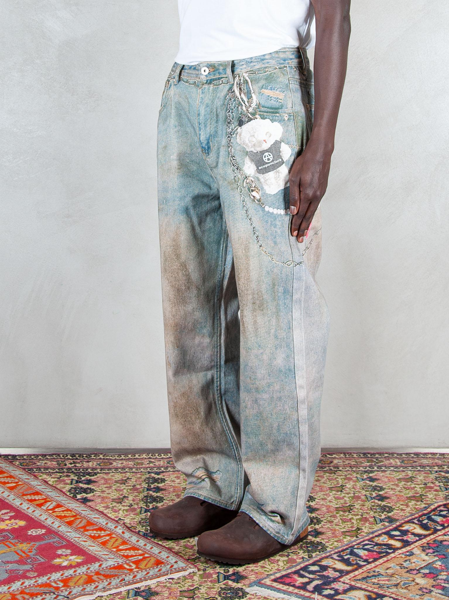 Acupuncture Jeans   Punker Denim 2 PUNKER DENIM 2 DENIM BLUE Acupuncture 