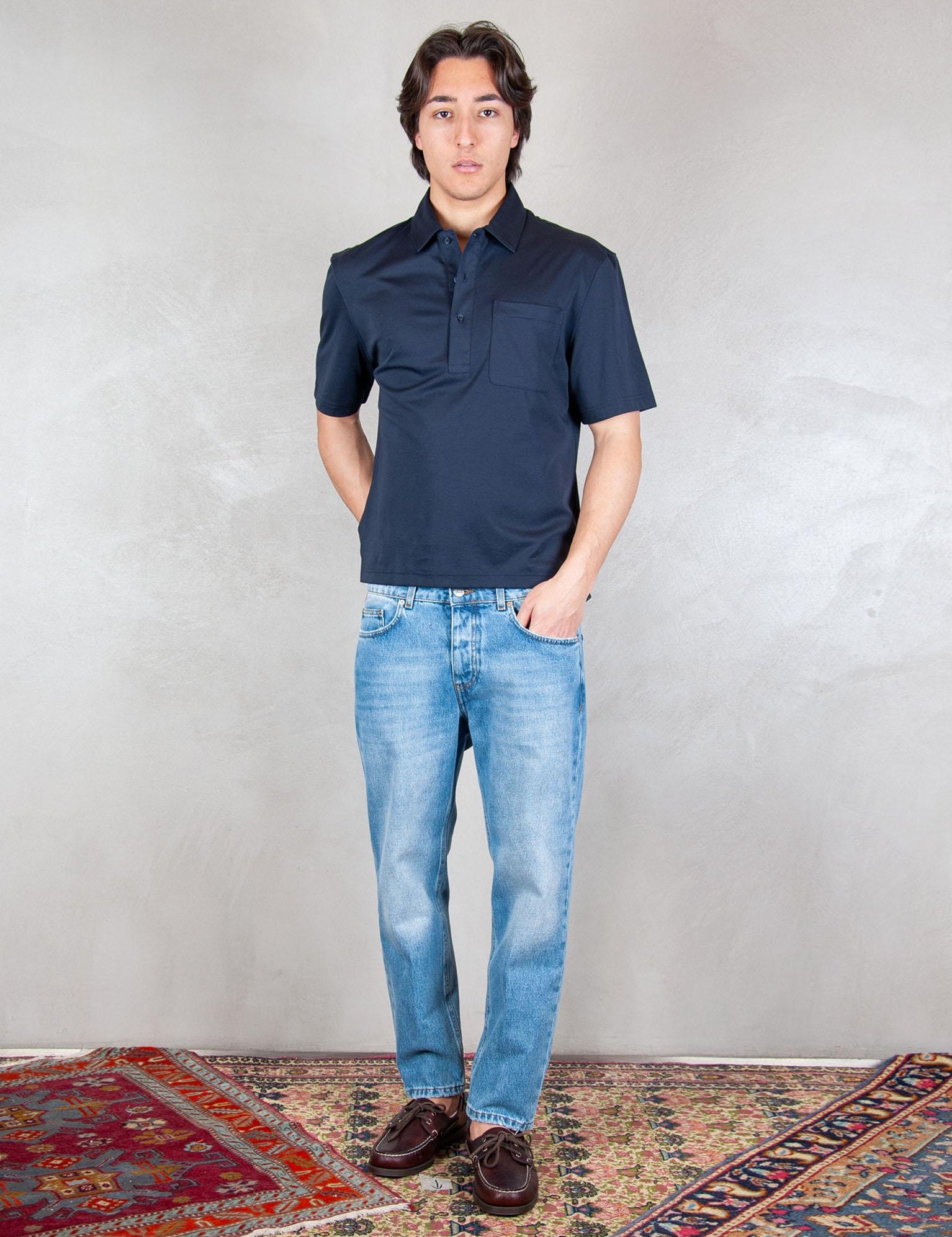 >Over Piquet PE3238 BLUE NAVY Seinse 