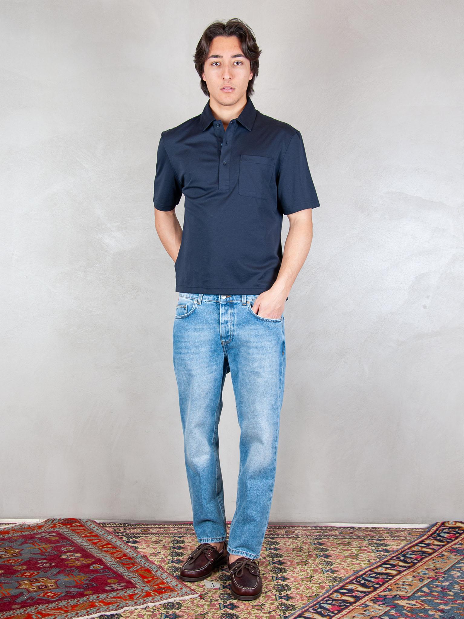 Seinse Polo Over Piquet PE3238 BLUE NAVY Seinse 