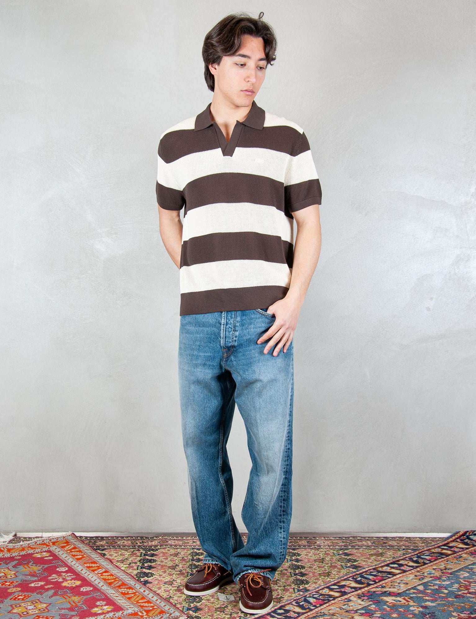 >Maglia Polo Collo Capri AH2561 4I9 Lacoste 