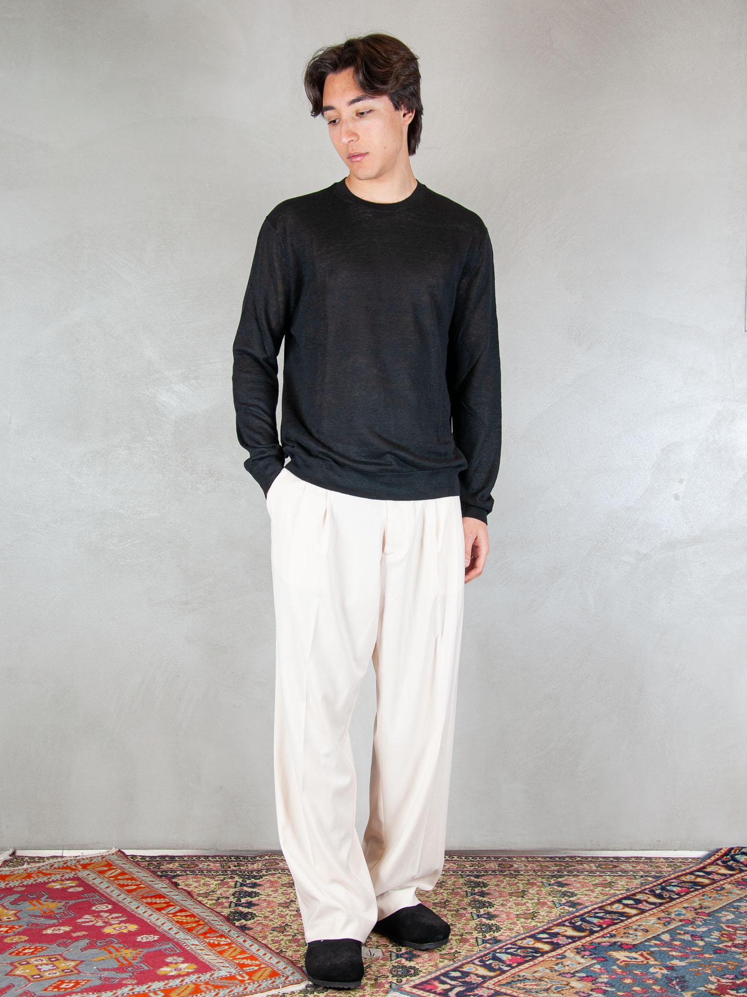 I'M Brian Pantalone Loose 2 pinces PA3680 PANNA I'm Brian 