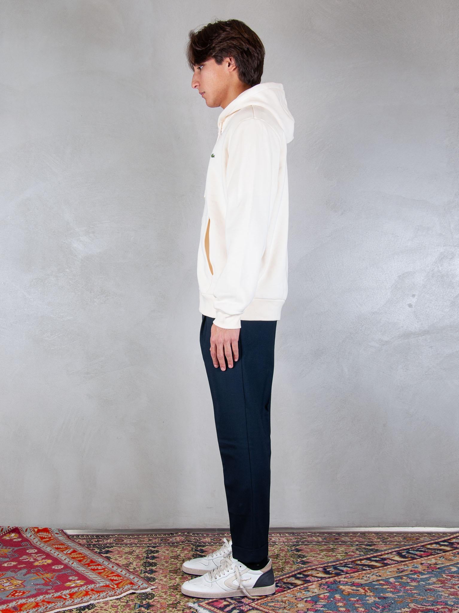 Lacoste Felpa cappuccio con zip SH9626 XFJ Lacoste 