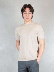 Raphael1966 Maglia <BR/>Tshirt Cotone Crepe DK17003 SABBIA Raphael - Dkt 
