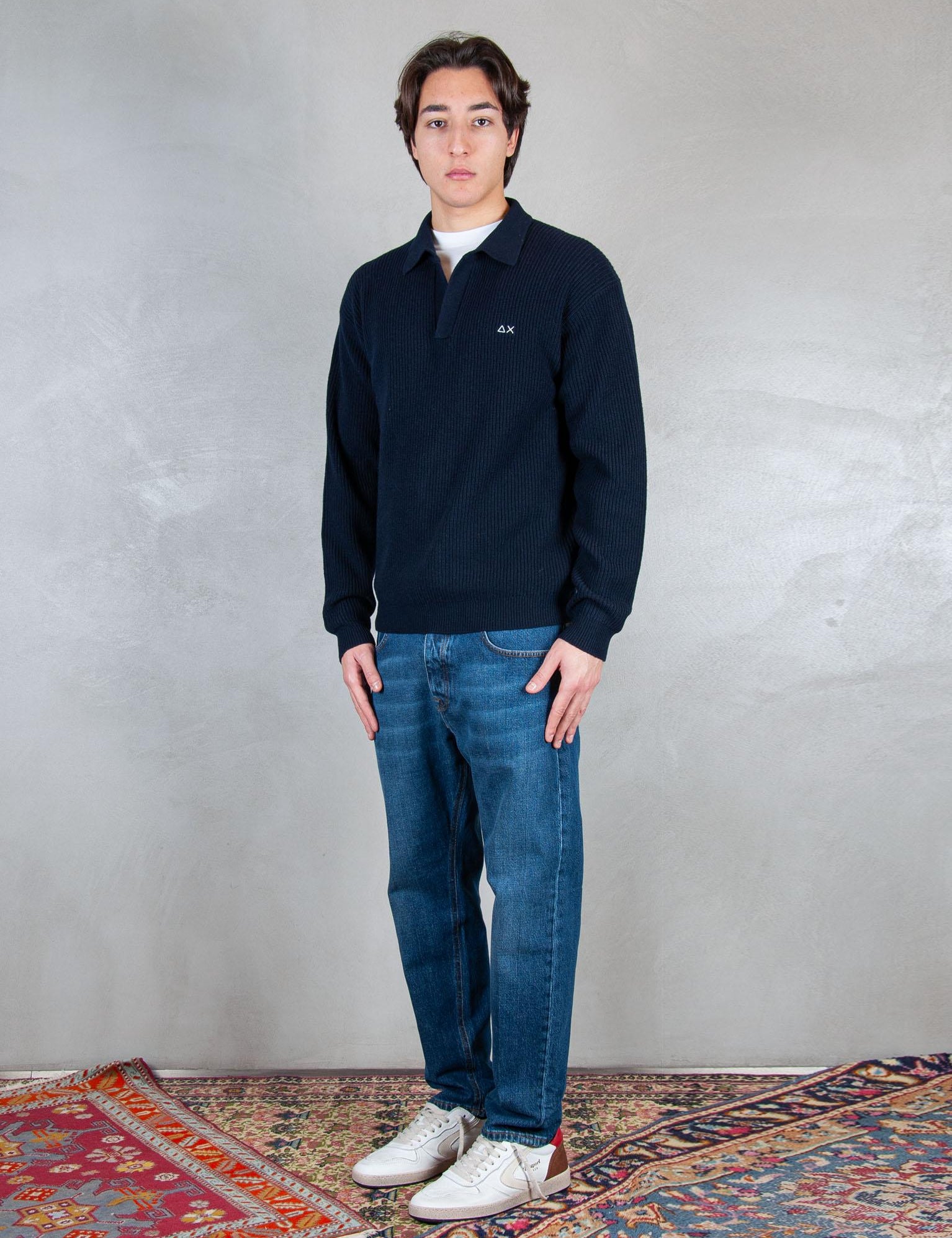 Sun68 Maglia Polo Capri Costa Inglese K45134 07 Sun68 