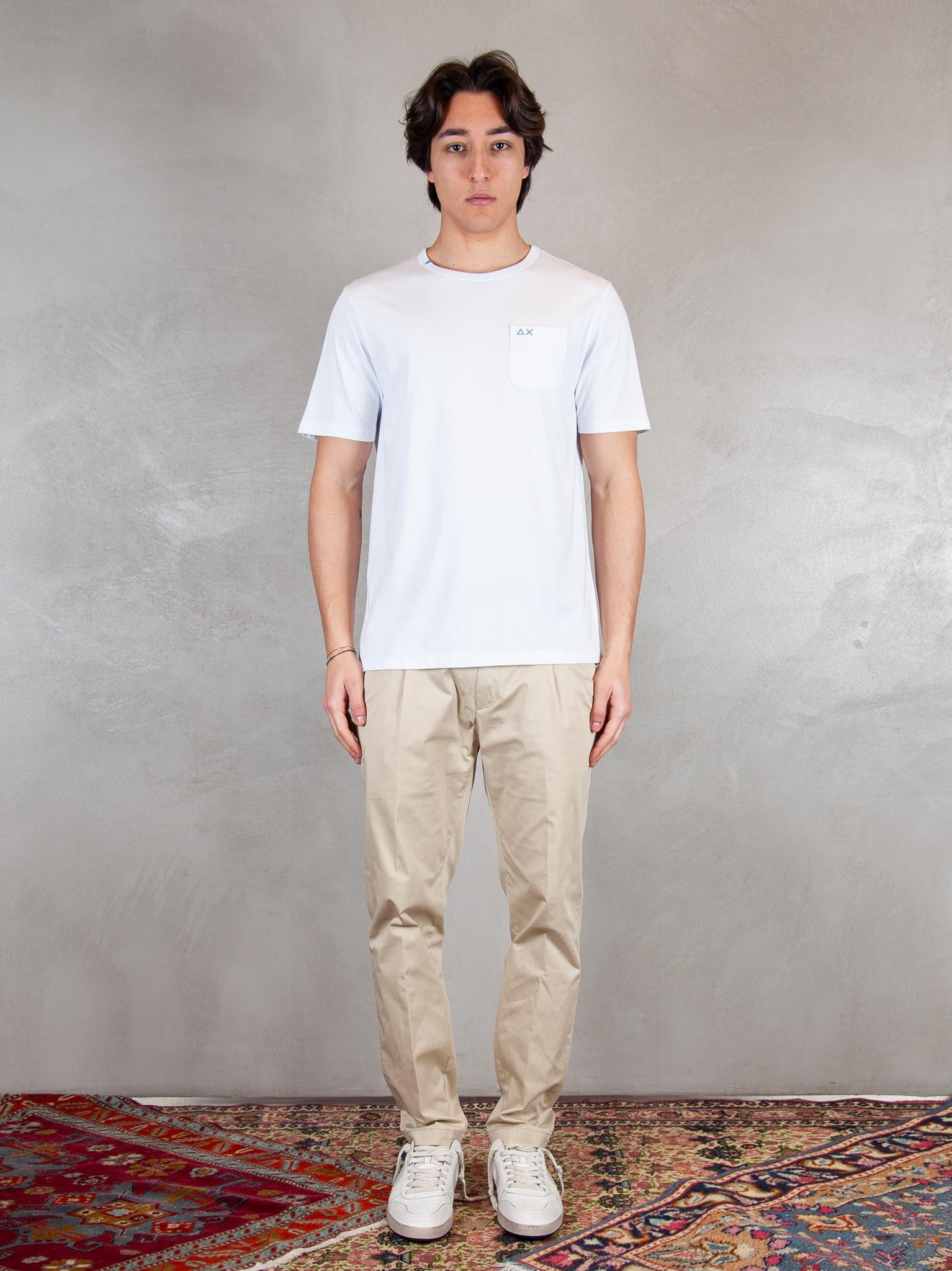 Sun68 T-shirt Taschino T36101 01 Sun68 