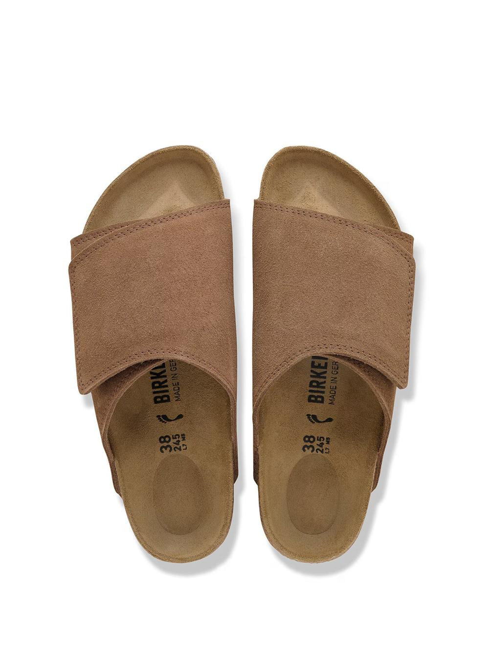 Birkenstock Solana Suede SOLANA SUEDE LTHR-DARK TEA Birkenstock 