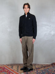 Lacoste <BR/>Maglione zip in lana cardata AH5181 031 Lacoste 