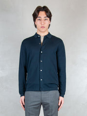 Raphael1966 Maglia <BR/>Camicia Cotone Egiziano DK17039 BLU NOTTE Raphael - Dkt 