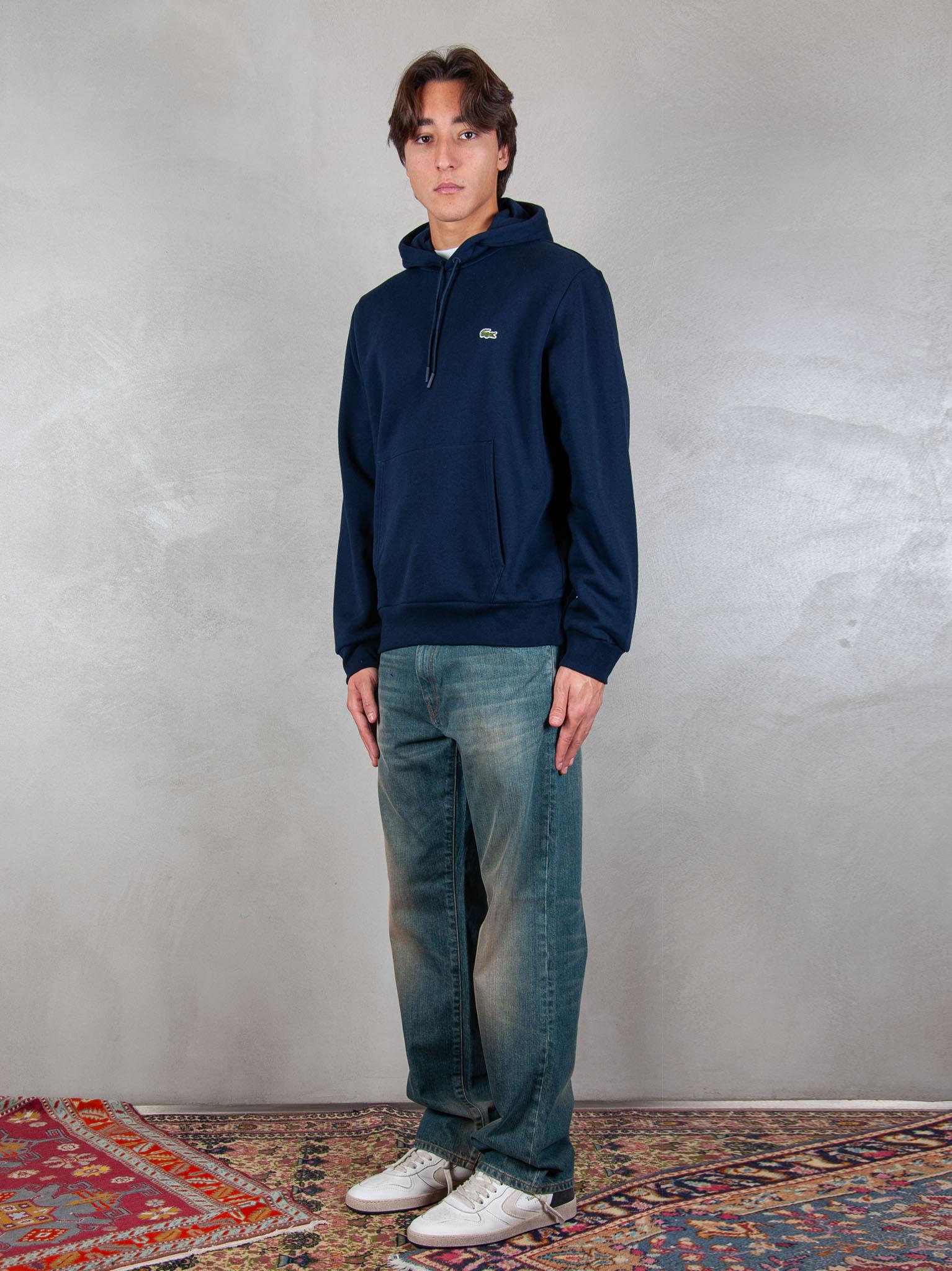 Felpa cappuccio SH9623 166 Lacoste 