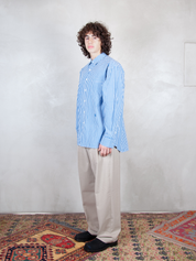 Ader Error Camicia <BR/>Check Shirt BMSGFYSH0102 BL-BLUE Ader Error 