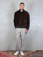 Circolo 1901 <BR/>Giubbotto Velluto Costa Francese CN4966 G1125 Circolo 