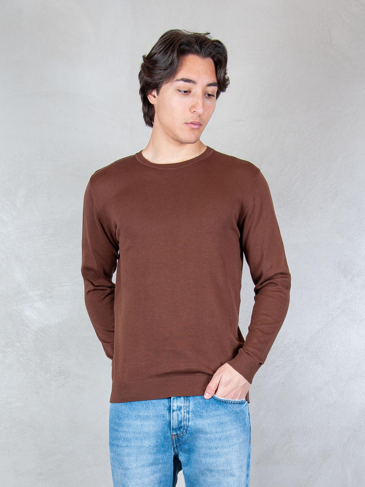 Seinse Maglia Girocollo ME3184 MOKA Seinse 