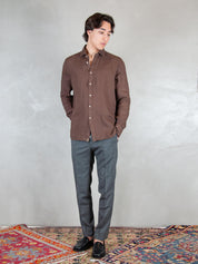 Tintoria Mattei Camicia <BR/>Lino TNP J66-UR6 Tintoria Mattei 