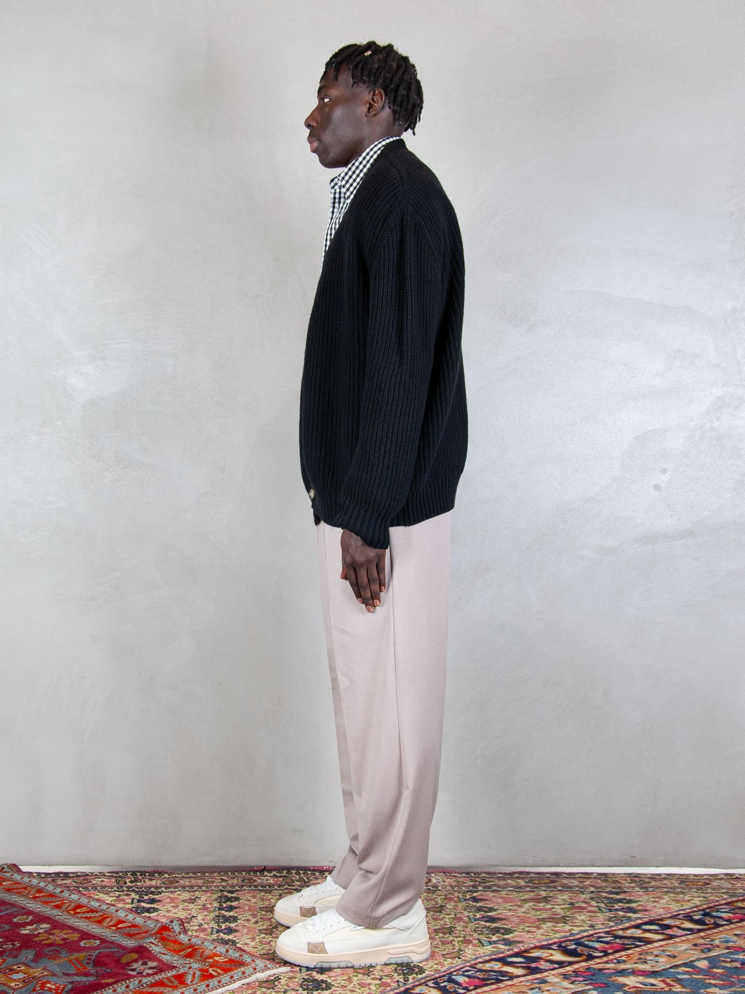 Hi Five Maglia  Toledo cardigan TOLEDO CARDIGAN NERO Hi Five 