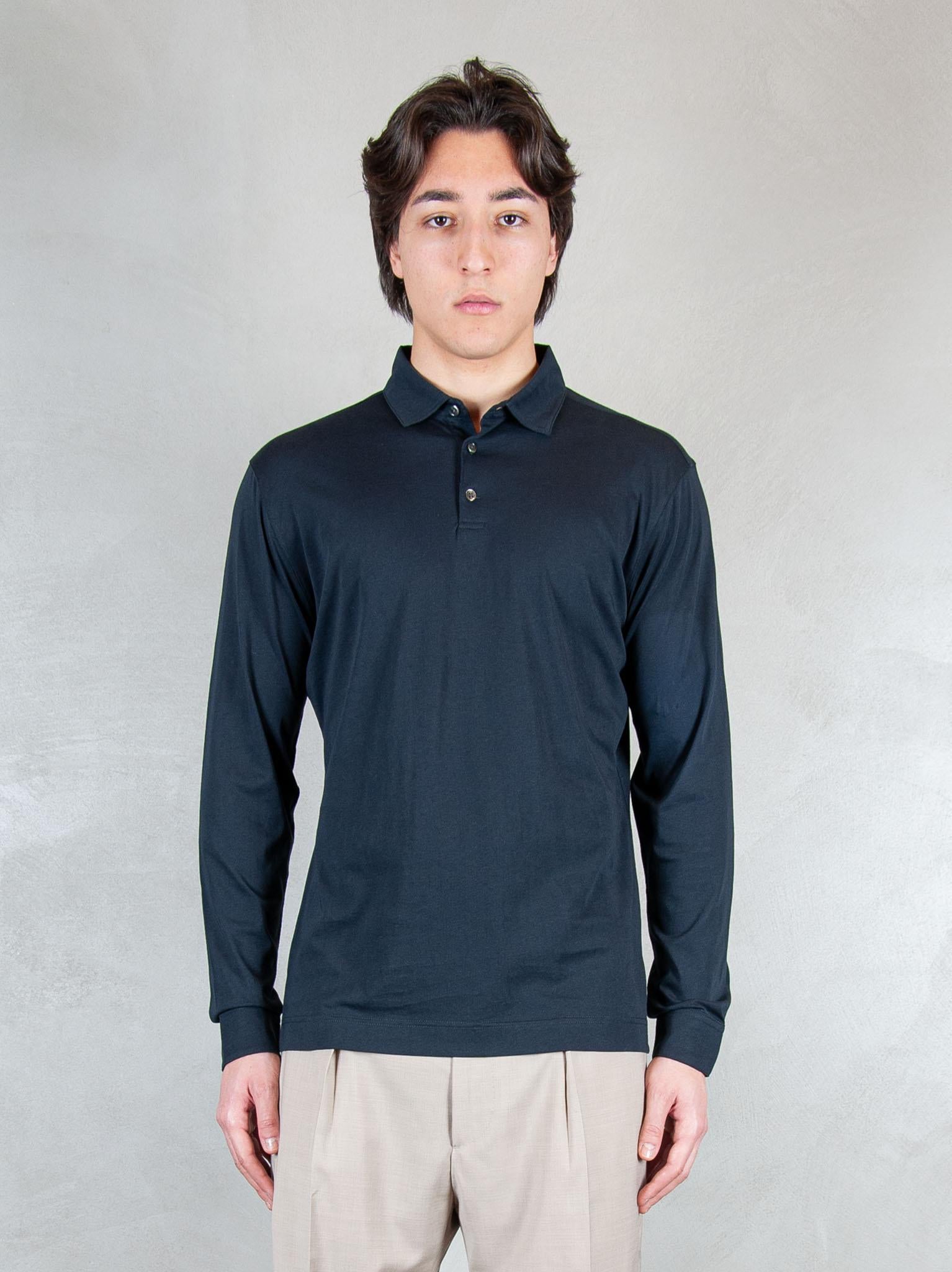 Raphael1966 Polo Cotone Pima DK17101 BLU NOTTE Raphael - Dkt 