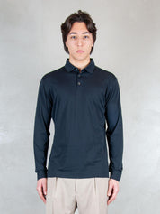 Raphael1966 Polo <BR/>Cotone Pima DK17101 BLU NOTTE Raphael - Dkt 