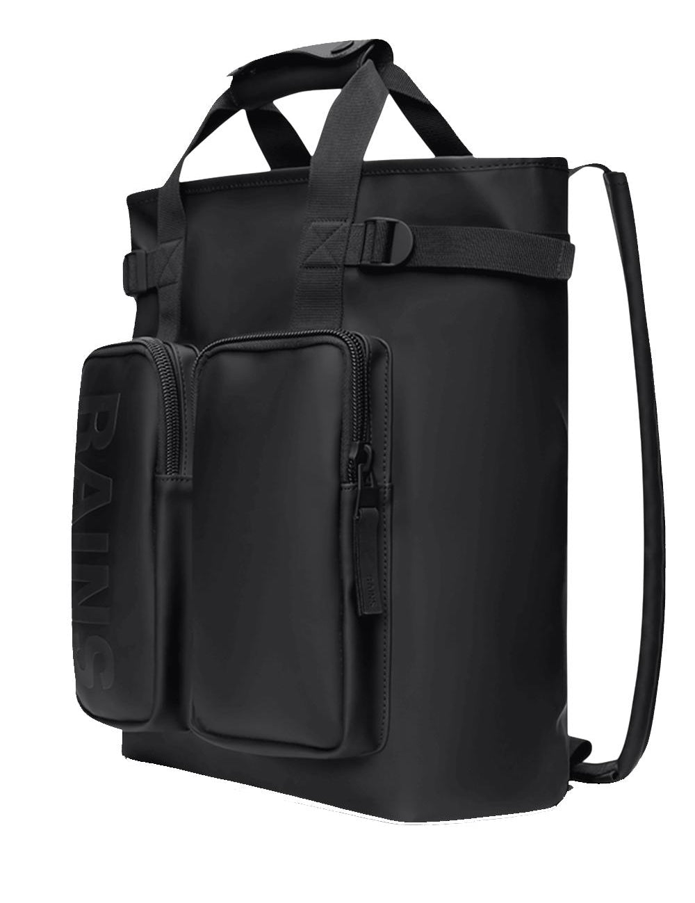 Texel Tote Backpack TEXELTOTE BACKPACK BALCK Rains 